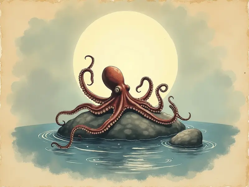 Ilustracja snu: أخطبوط
