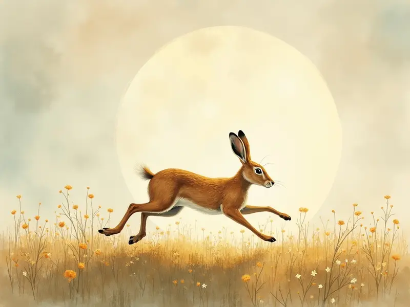 Ilustracja snu: أرنب بري