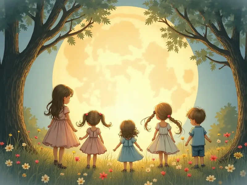 Ilustracja snu: أطفال