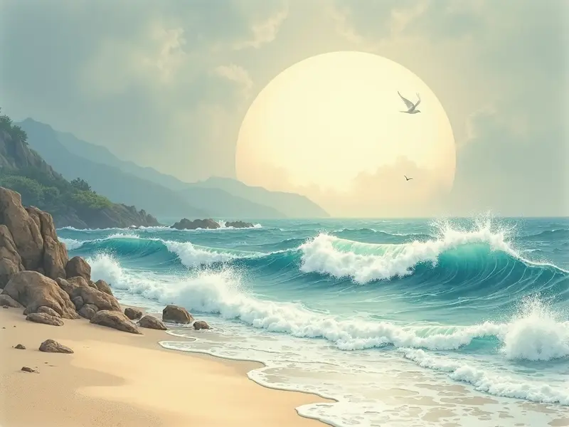 رسم توضيحي للحلم: إعصار