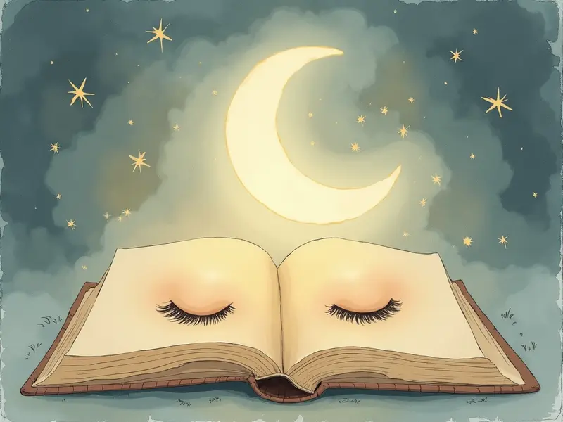 Ilustracja snu: الجفون
