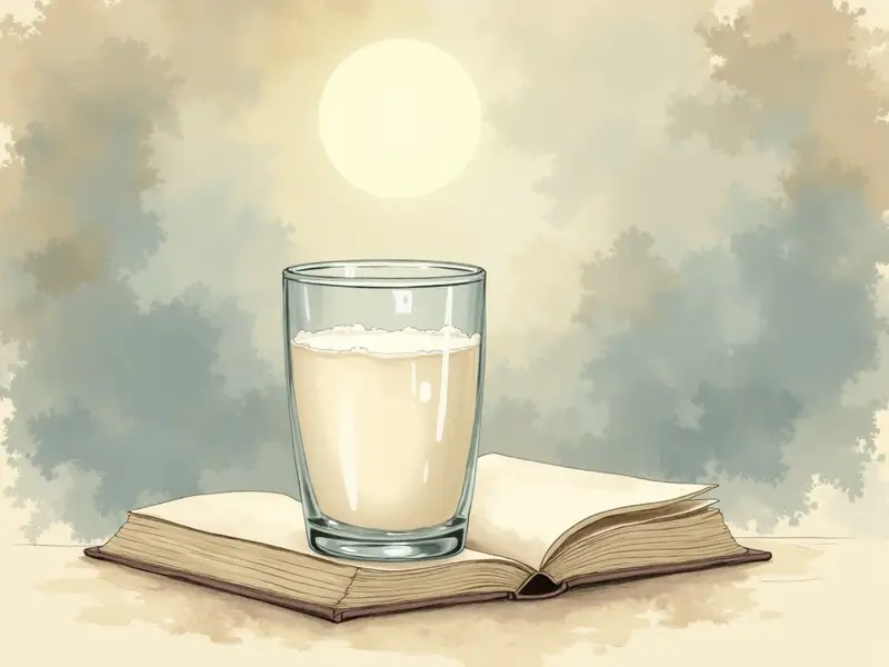 Ilustracja snu: الحليب