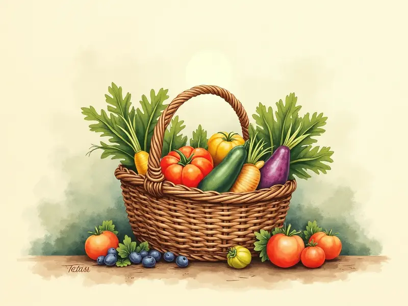Ilustracja snu: الخضروات