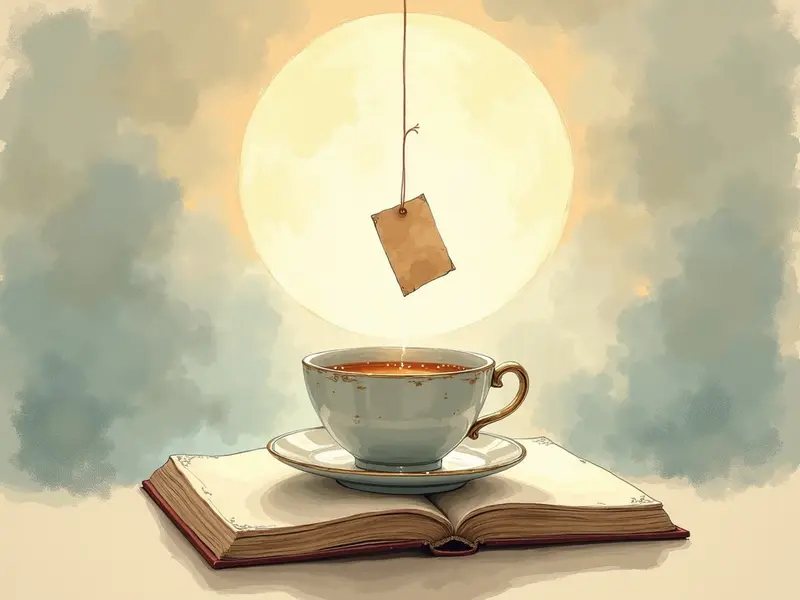 Ilustracja snu: الشاي