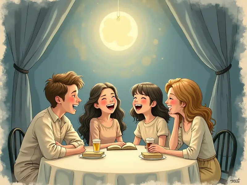 Ilustracja snu: الضحك