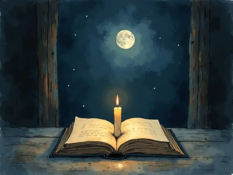 Ilustracja snu: الظلام