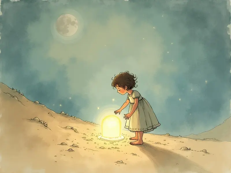 Ilustracja snu: العثور على شيء