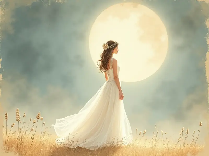 Ilustracja snu: العروس