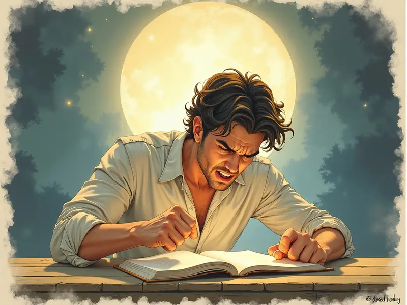 Ilustracja snu: الغضب