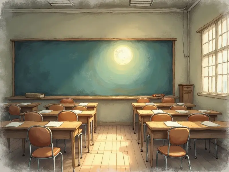 رسم توضيحي للحلم: الفصل الدراسي