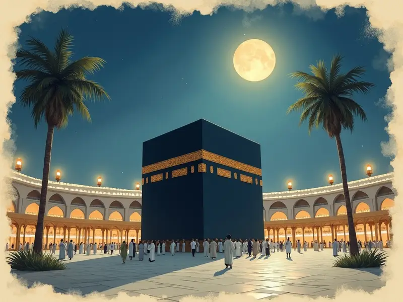 Ilustracja snu: الكعبة