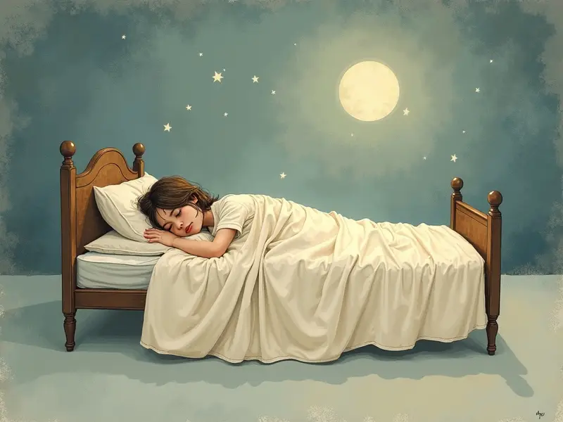 Ilustracja snu: المرض