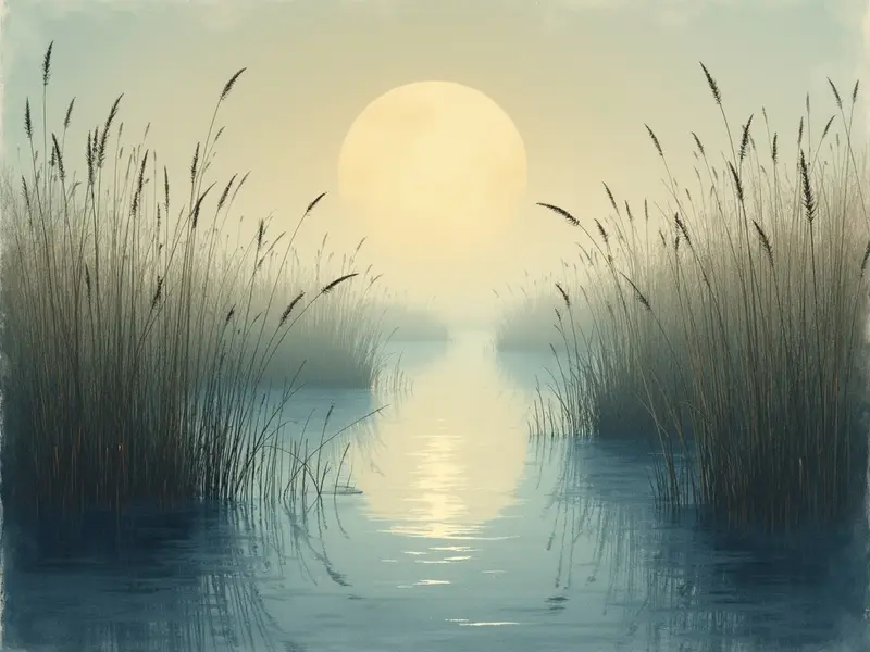 رسم توضيحي للحلم: المستنقع