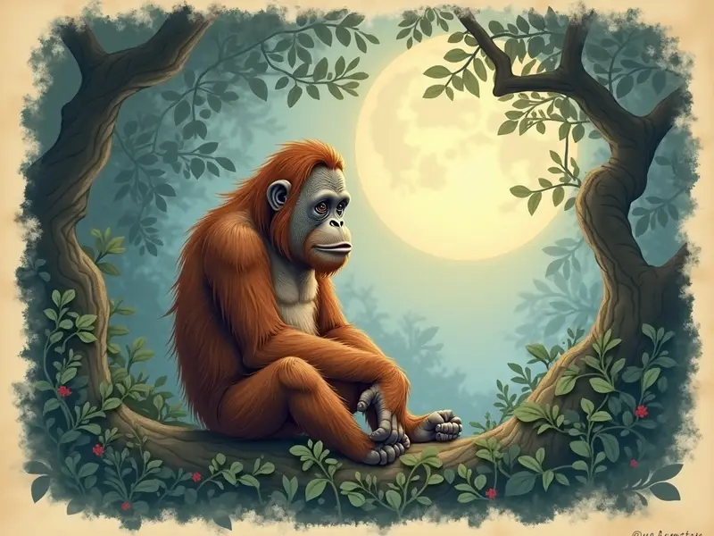 Ilustracja snu: إنسان الغاب