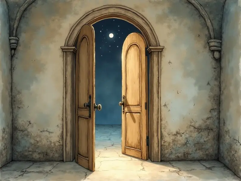 Ilustracja snu: باب