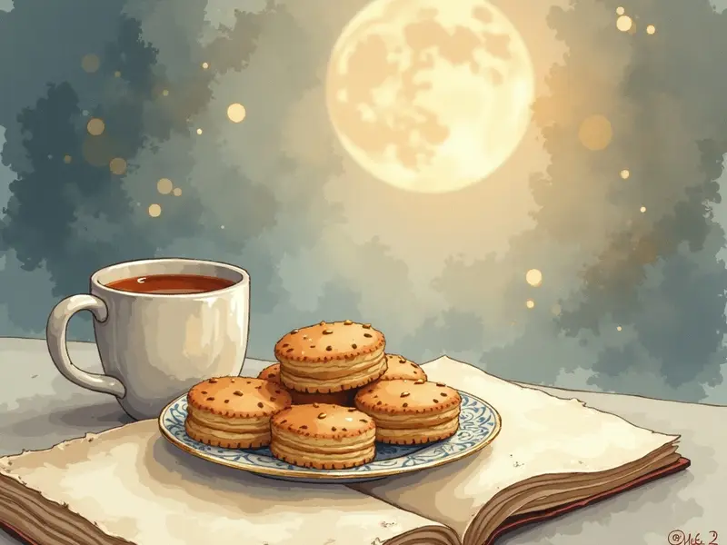 رسم توضيحي للحلم: بسكويت