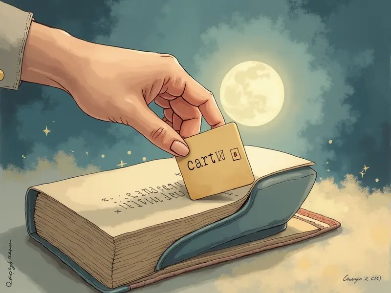 رسم توضيحي للحلم: بطاقة الدفع