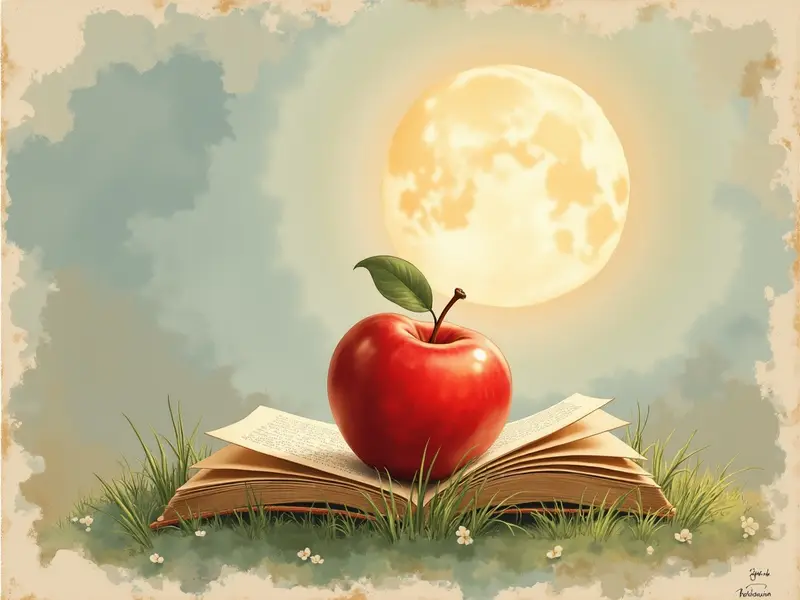 Ilustracja snu: تفاحة
