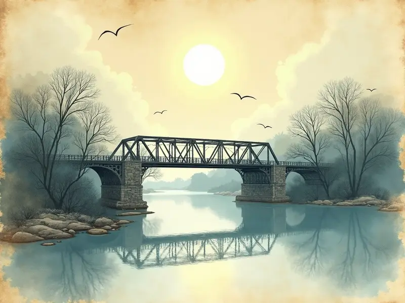 رسم توضيحي للحلم: جسر