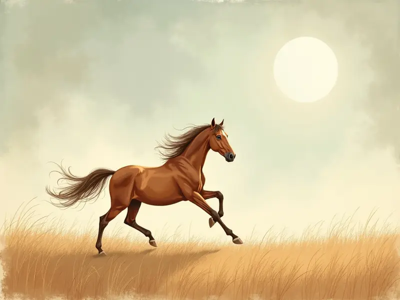 Ilustracja snu: حصان