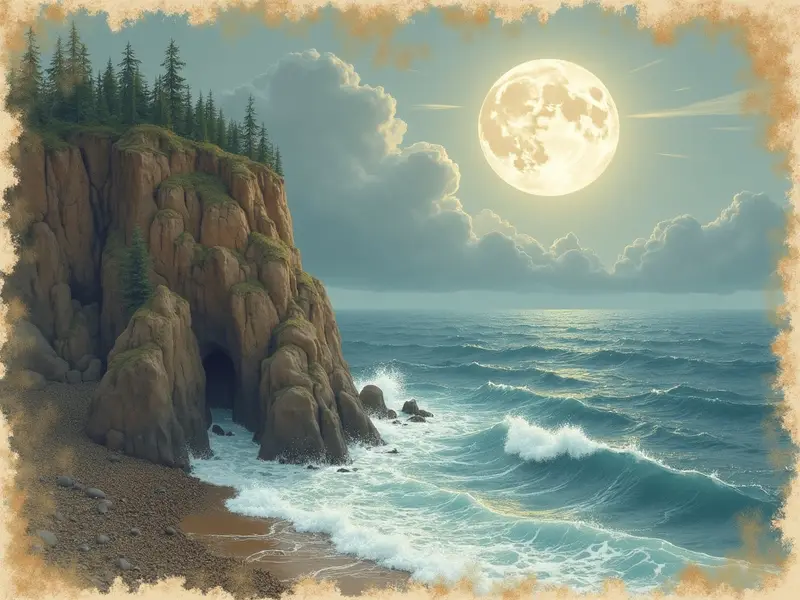 رسم توضيحي للحلم: صخرة