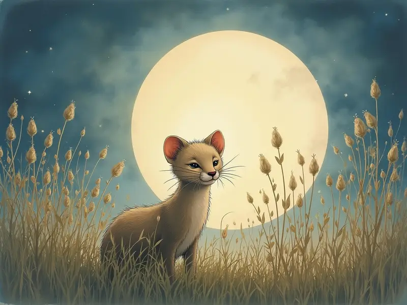 Ilustracja snu: ظربان