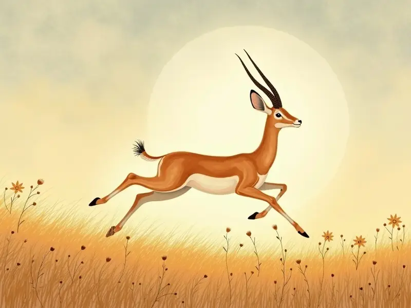 Ilustracja snu: غزال