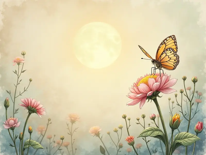 Ilustracja snu: فراشة