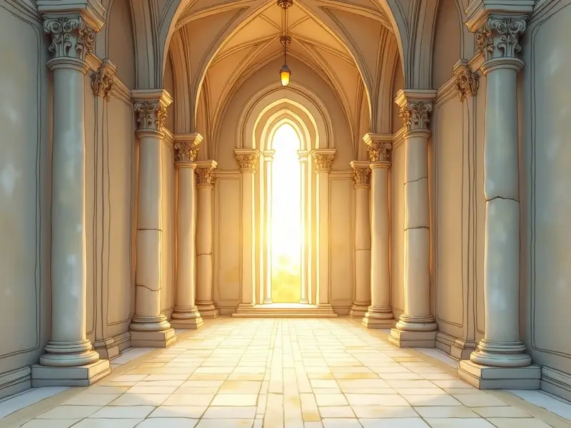 رسم توضيحي للحلم: كنيسة كبرى