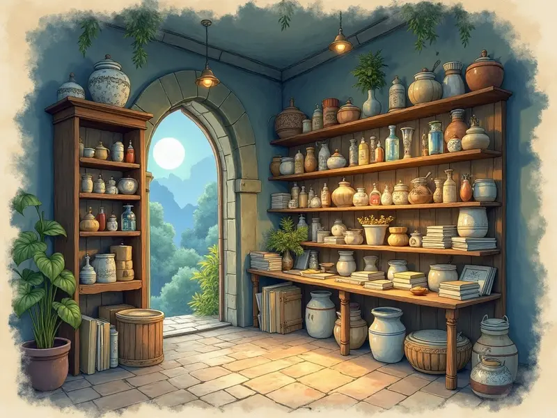 رسم توضيحي للحلم: متجر