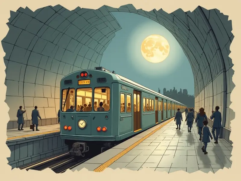 Ilustracja snu: مترو الأنفاق
