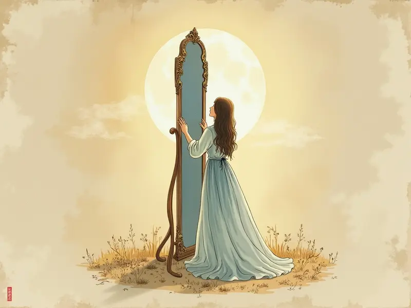 Ilustracja snu: مرآة