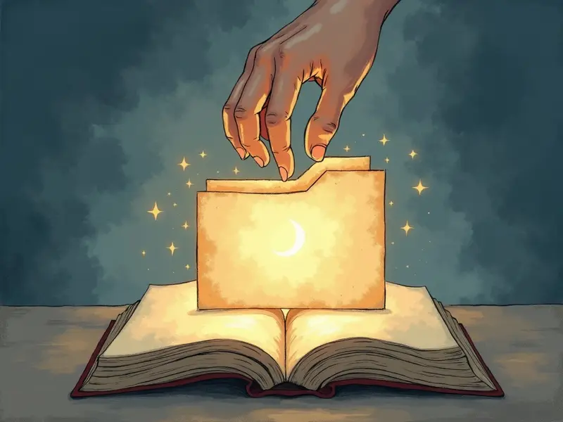 رسم توضيحي للحلم: ملف إلكتروني