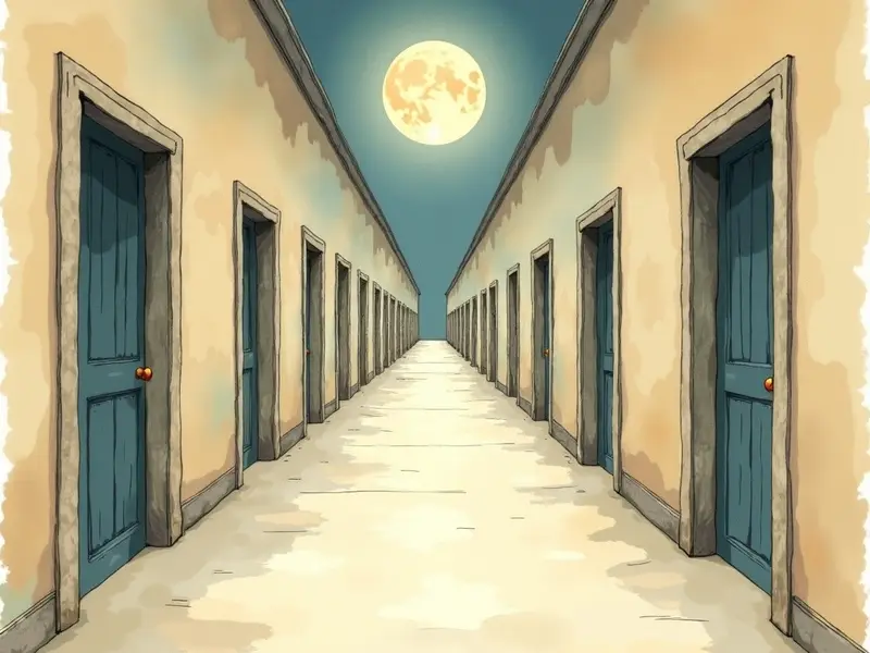 رسم توضيحي للحلم: ممر