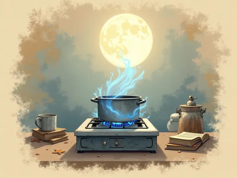 Ilustracja snu: موقد