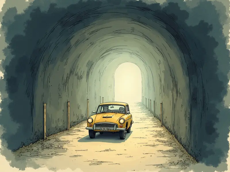 Ilustracja snu: نفق