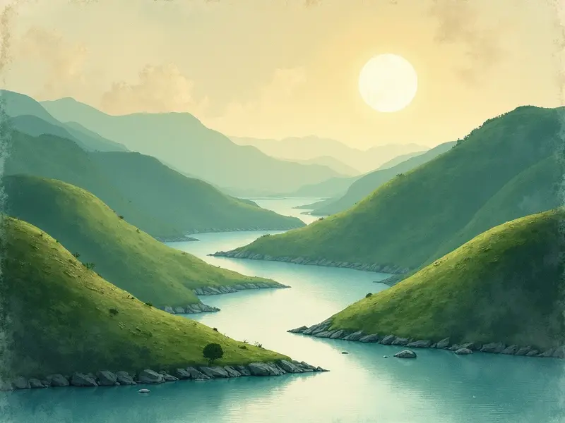 Ilustracja snu: نهر